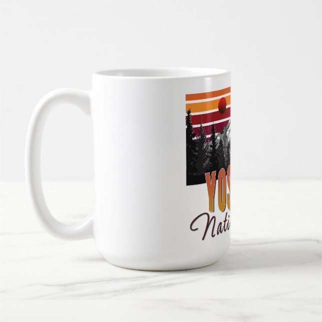 Taza De Café Parque nacional Yosemite (Izquierda)