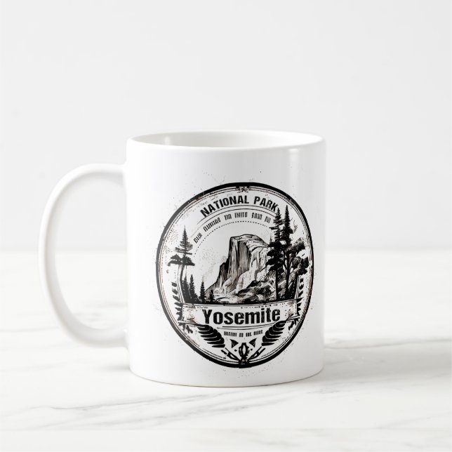 Taza De Café Parque nacional Yosemite (Izquierda)