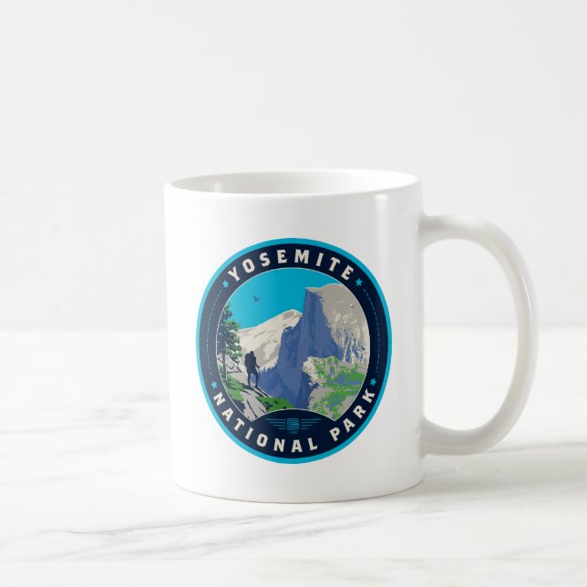 Taza De Café Parque nacional Yosemite (Derecha)