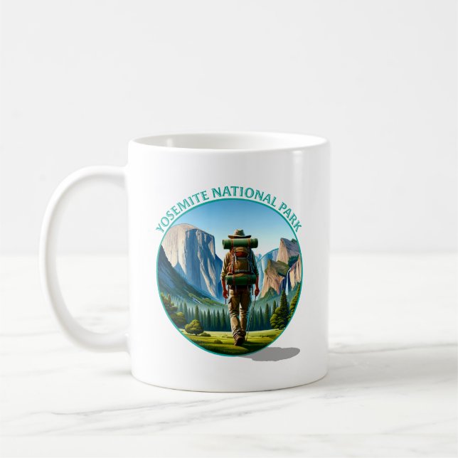 Taza De Café Parque nacional Yosemite (Izquierda)