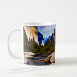 Taza De Café Parque Nacional Yosemite, reconocido parque nacion