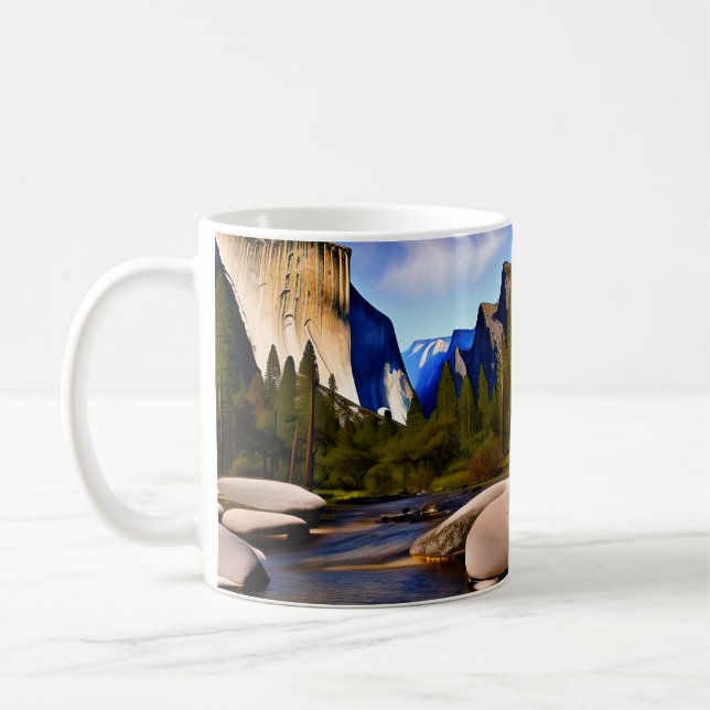 Taza De Café Parque Nacional Yosemite, reconocido parque nacion (Izquierda)