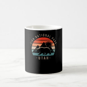 Taza De Café Parque nacional Zion Retro
