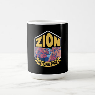 Taza De Café Parque Nacional Zion Utah Retro