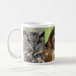 Taza De Café Parque natural de aves animales Lechuza Destino de
