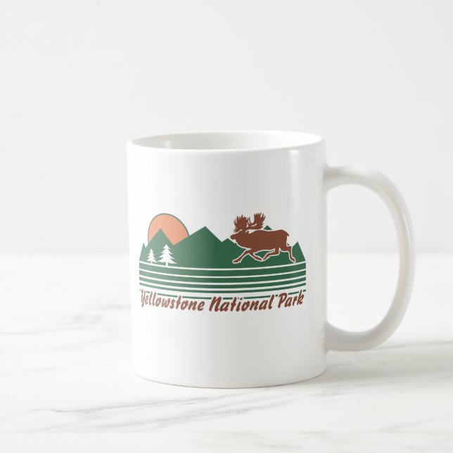 Taza De Café Parque Yellowstone (Derecha)