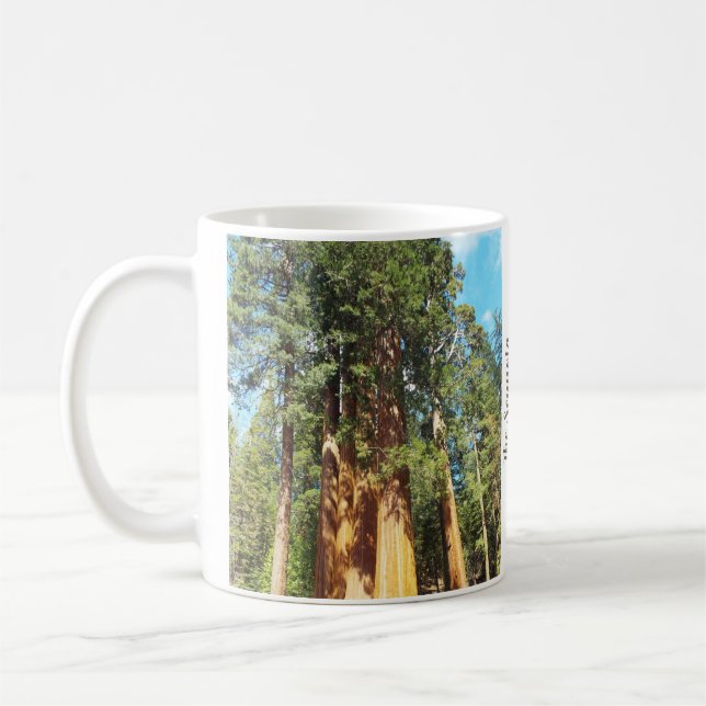Taza De Café Parques nacionales de Sequoia y Kings Canyon (Izquierda)