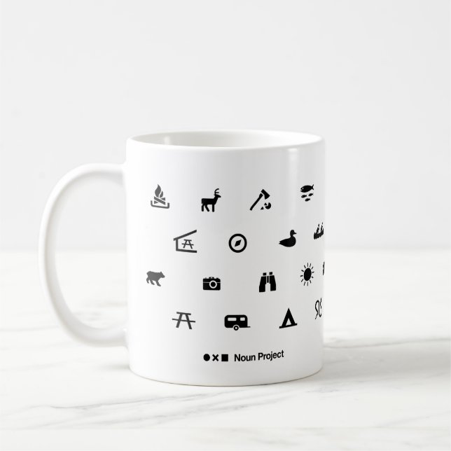 Taza De Café Parques nacionales Mug (Izquierda)