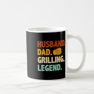 Taza De Café Parrilla BBQ Padre Divertido Marido Parrilla Papá