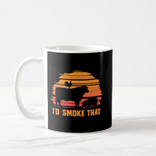Taza De Café Parrillada de carne de humos Barbacoa Chef Steak G