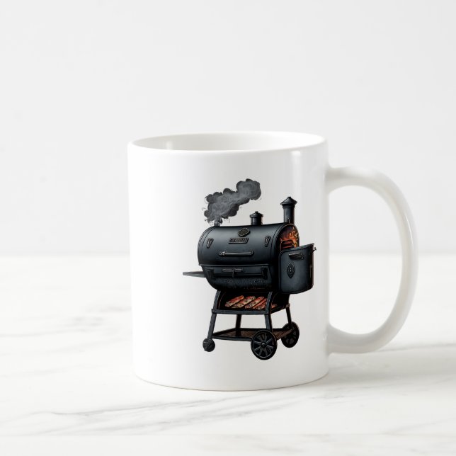 Taza De Café Parrilladas Bbq Compensar Carne De Parrillada Sm (Derecha)