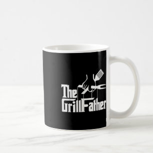 Taza De Café Parrillfather Barbecue Bbq Grill Master Smoker