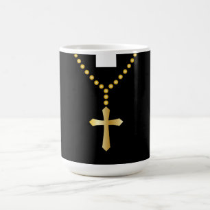 Taza De Café Párroco Vicario Pastor Clero Personalizado