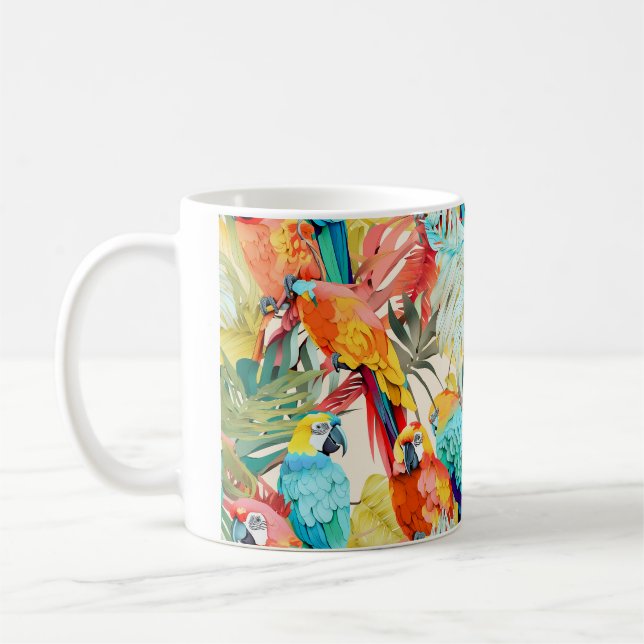 Taza De Café Parroquias de papel de aleta (Izquierda)