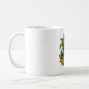 Taza de café Parrot Bloom Tiki