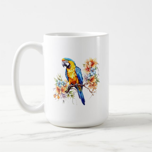 Taza De Café Parrot Mug (Izquierda)