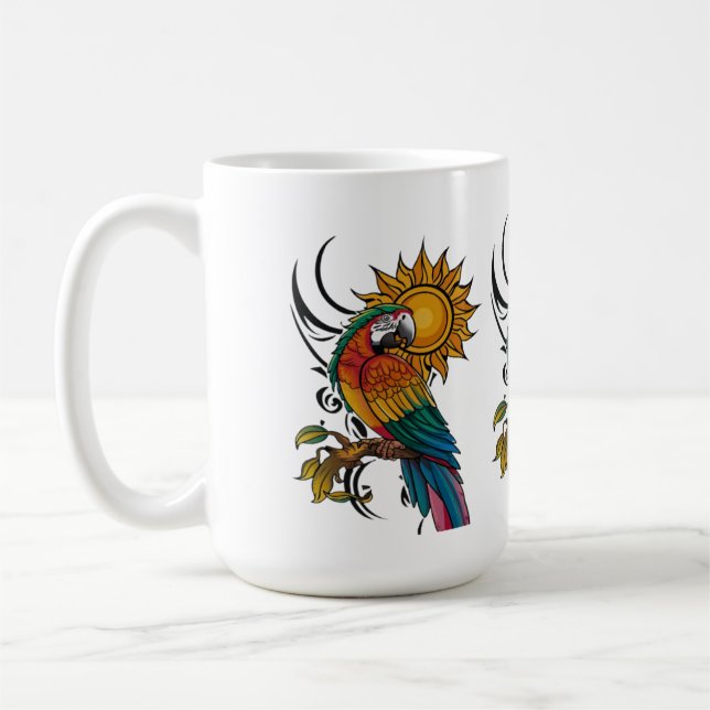 Taza De Café ParrotLove (Izquierda)