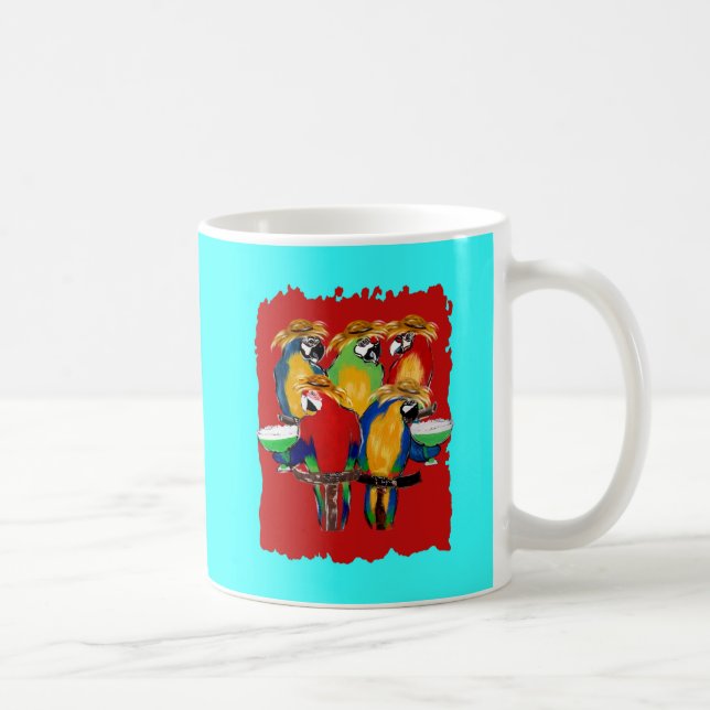 Taza De Café Parrots de Drunkin (Derecha)