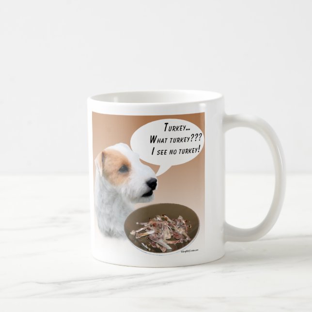 Taza De Café Parson Russell Terrier Turkey (Derecha)