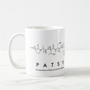Taza De Café Parsy peptide nombre mug