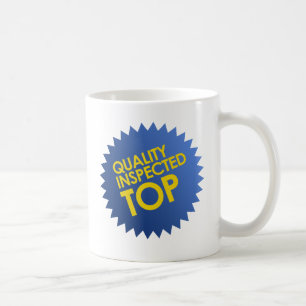 Taza De Café Parte superior inspeccionada de calidad