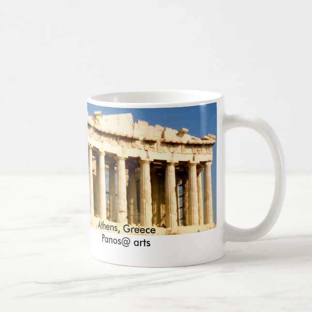 Taza De Café Parthenon, Atenas, Grecia (Derecha)