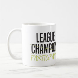 Taza De Café Participante de la liga de fútbol de la fantasía