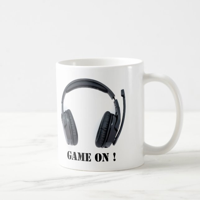 Taza De Café ¡Partida! Auriculares para juegos (Derecha)