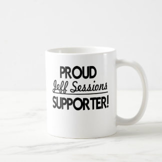 Taza De Café ¡Partidario orgulloso de Jeff Sessions!