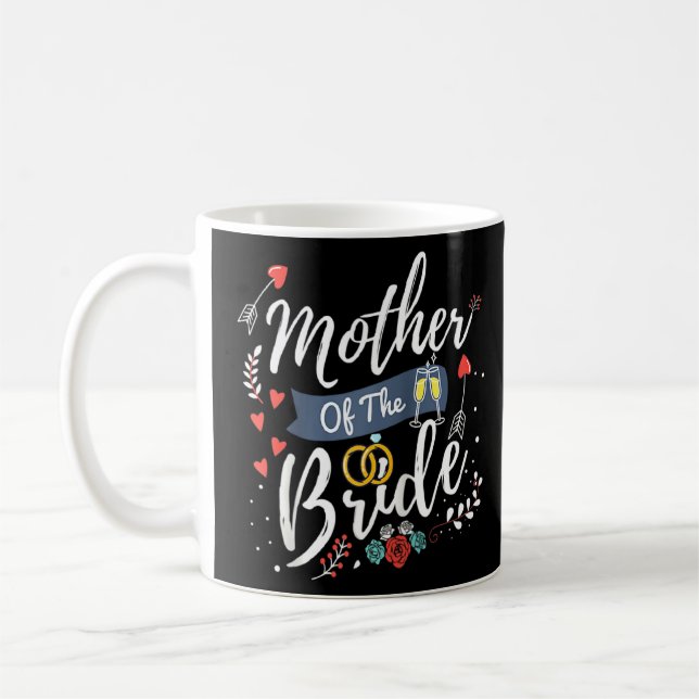 Taza De Café Partido boda De Novias Para Mamá, Madre Cuta De La (Izquierda)