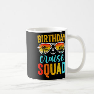 Taza De Café Partido de cumpleaños V de la brigada de cruceros