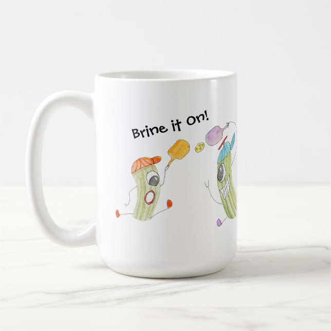 Taza De Café Partido de Pickleball (Izquierda)