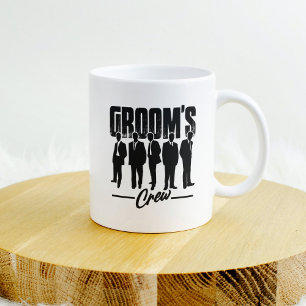 Taza De Café Partido de solteros Groomsmen de Groom