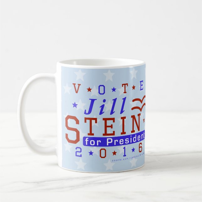 Taza De Café Partido Verde 2016 del presidente elección de Jill (Izquierda)
