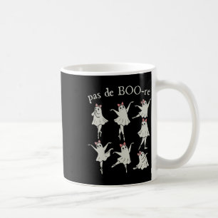 Taza De Café Pas De Boo-re Ballerina Ghost Halloween Spooky Sea
