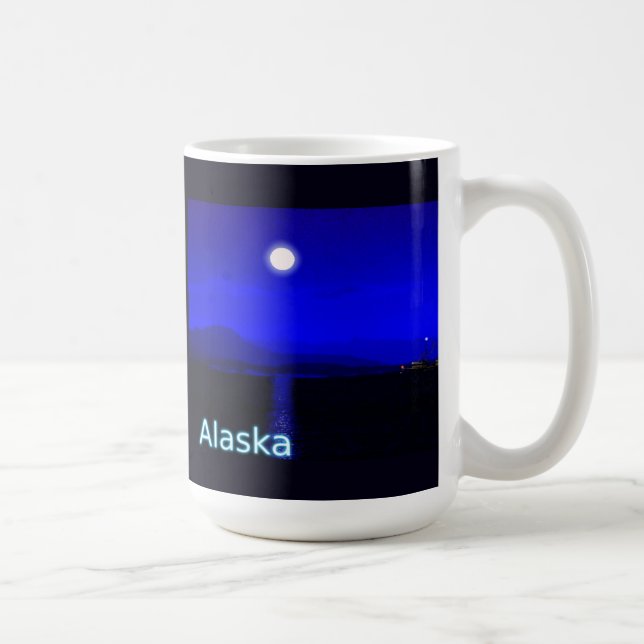 Taza De Café Pasaje con luz de la luna (Derecha)
