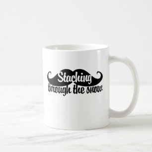 Taza De Café Pasar por la nieve