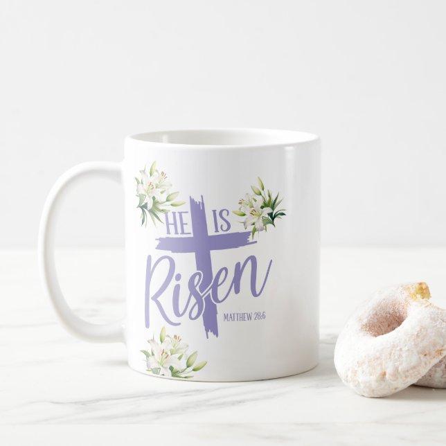 Taza De Café Pascua  (Con donut)