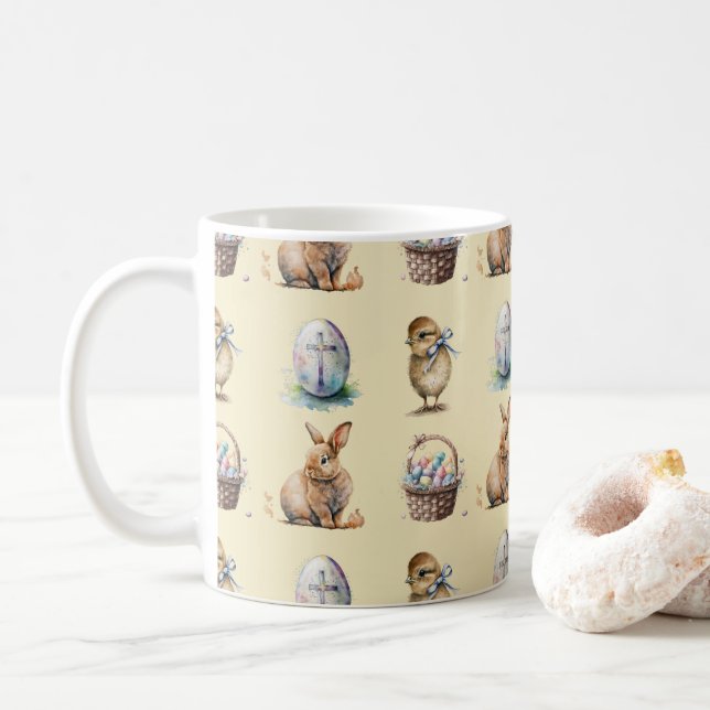 Taza De Café Pascua (Con donut)