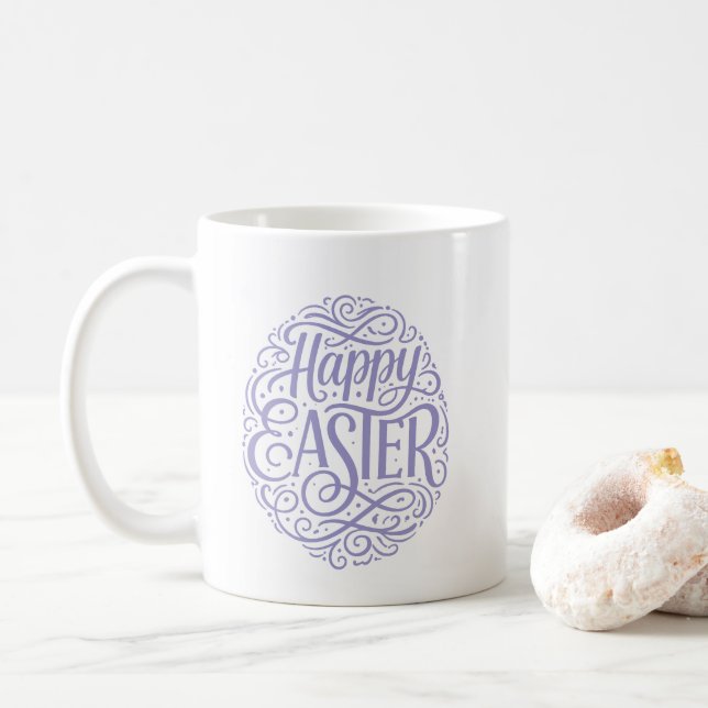 Taza De Café Pascua   (Con donut)