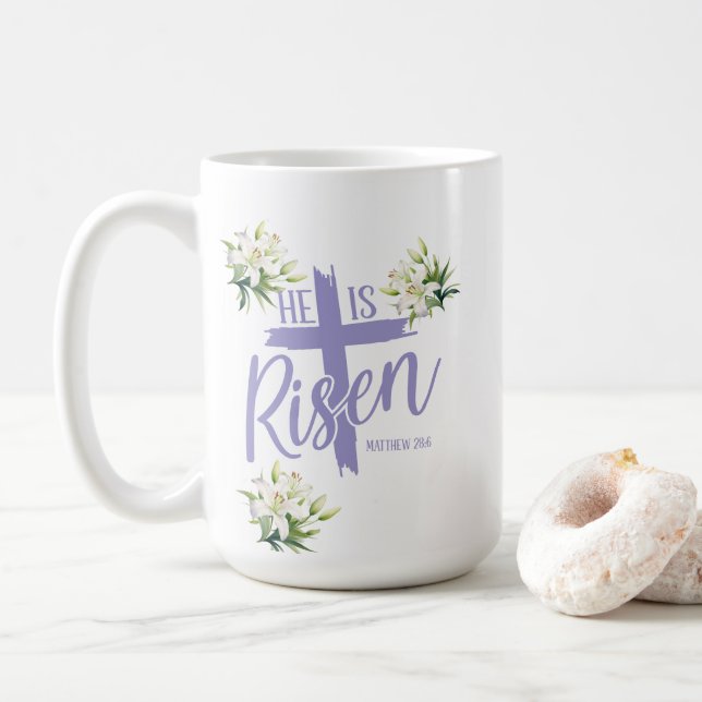 Taza De Café Pascua  (Con donut)