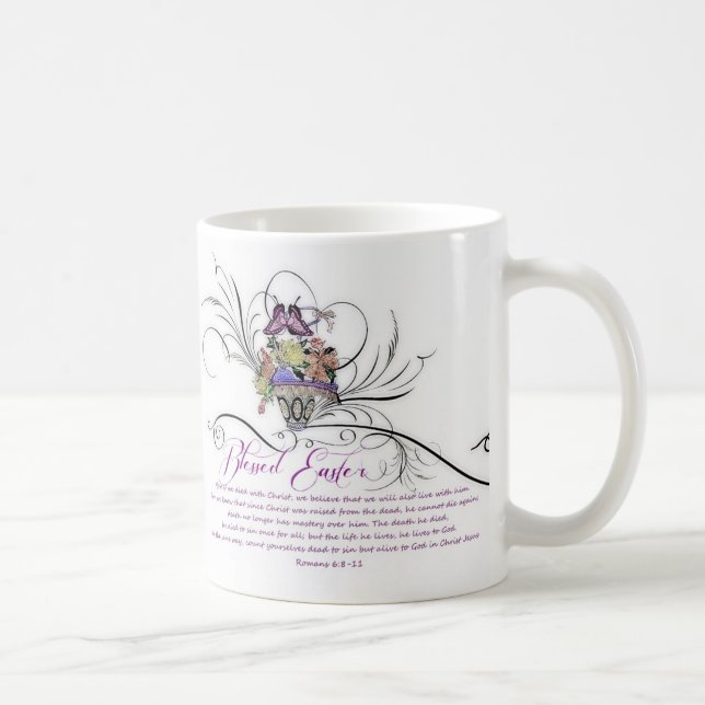 Taza De Café Pascua bendita (Derecha)