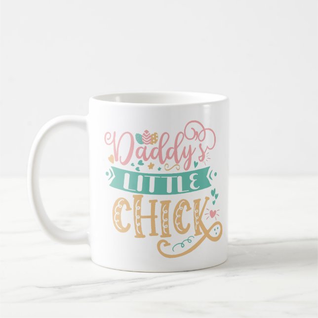 Taza De Café Pascua de patatas pequeñas de papá (Izquierda)