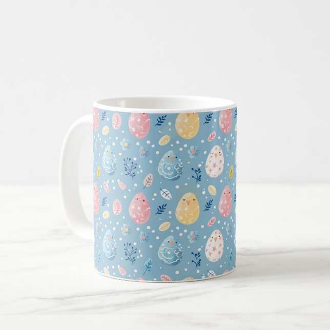 Taza De Café Pascua de primavera 8 (Anverso izquierdo)
