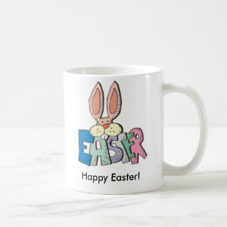 Taza De Café ¡Pascua-Día de fiesta, Pascua feliz!