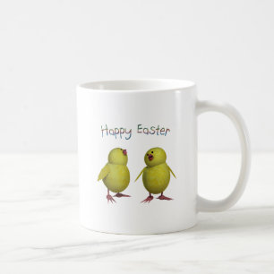 Taza De Café Pascua feliz con dos chicles banales
