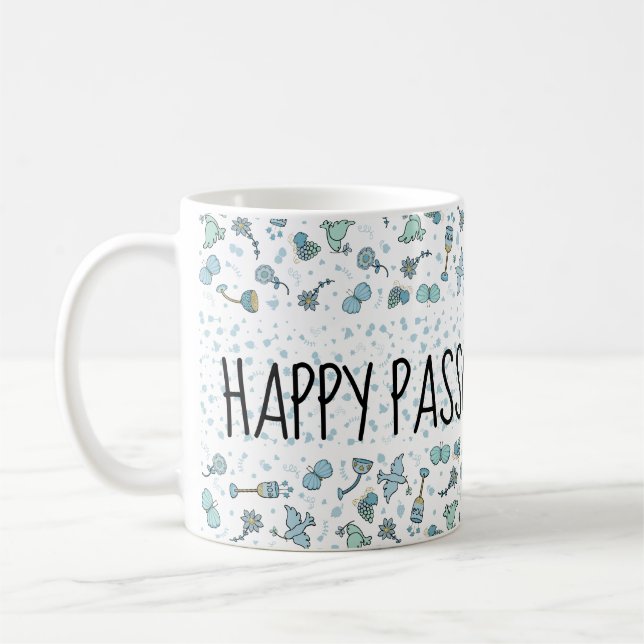 Taza De Café Pascua Mug 11 oz. Tiempo de pedido caprichoso (Izquierda)