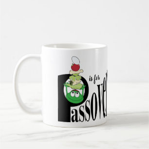 Taza De Café Pascua "P es para la Pascua" 11 oz Café Mug