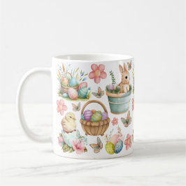 Taza De Café Pascua, Pascua feliz, primavera