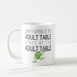 Taza De Café Pascua "The Adult Table" 11 oz Coffee Mug